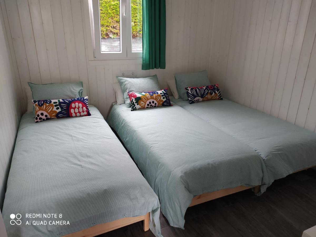 Cabanas De Vendaval Malpica Bagian luar foto