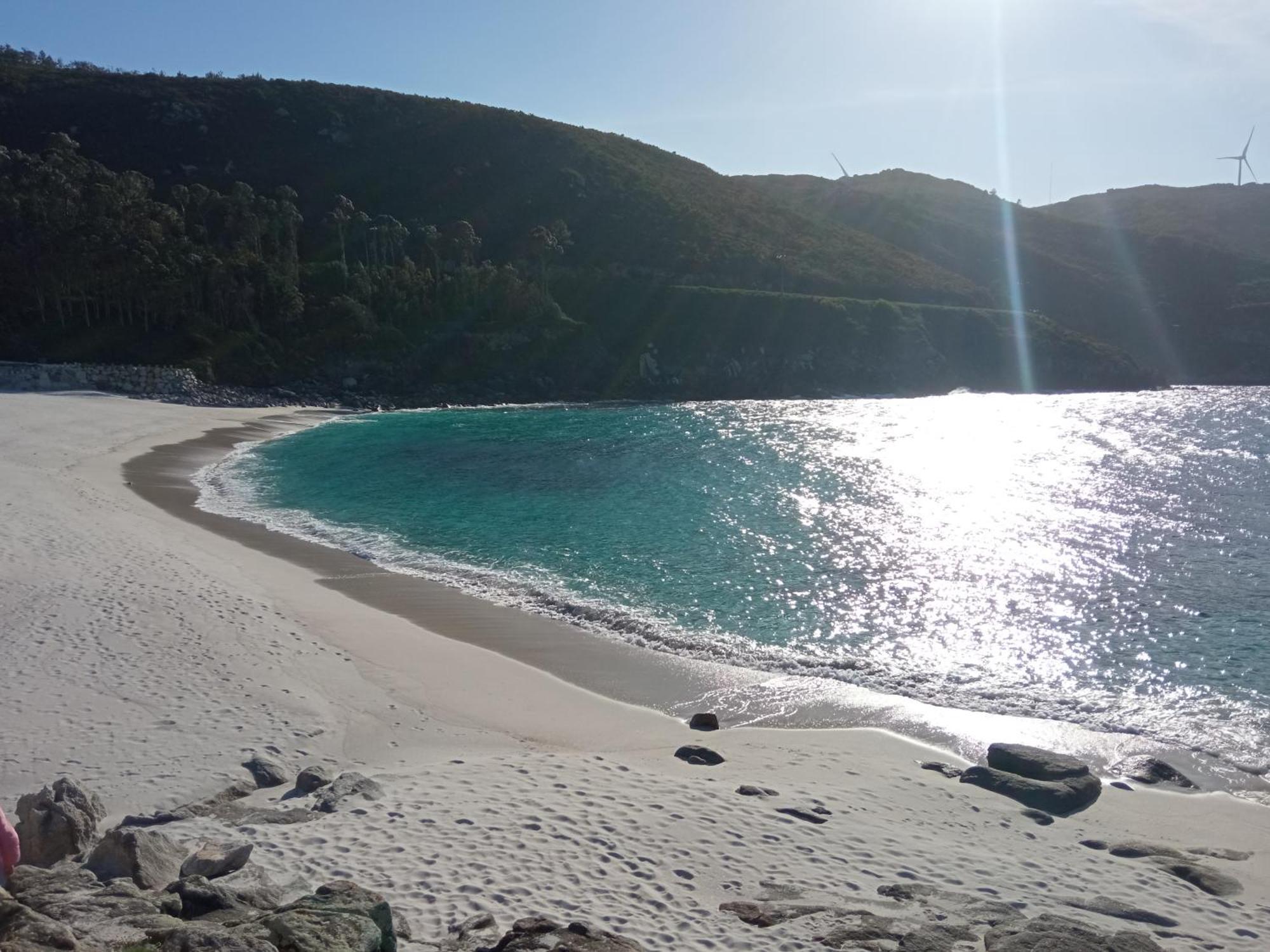 Cabanas De Vendaval Malpica Bagian luar foto